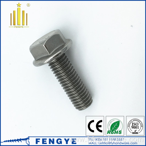 stainless steel motorcycle car parts flange screws bolt